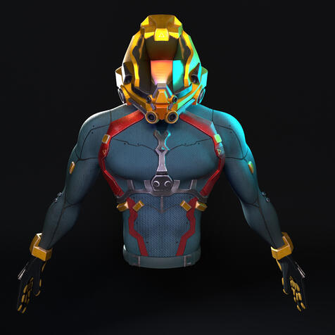 Sci Fi Suit Front